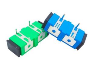 Quality SC Ceramic Fiber Optic Coupler with Metal Pin for PCB board wholesale
