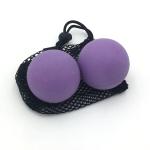 Odorless Recycled Rubber Lacrosse Ball Nontoxic For Therapy 63-90mm