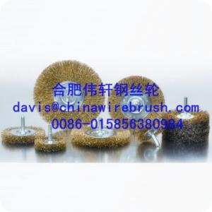 Quality Steel Crimped Wire Shaft Wheel Brushes wholesale