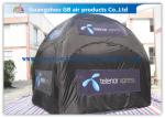 Advertising Inflatable Air Tent , Black Blow Up Spider Dome Tent