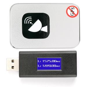 Quality 200-300sqm Mini USB GPS Blocker , LCD Screen GPS Signal Jammer wholesale