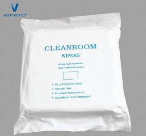 Quality Lint Free 9*9 inch Polyester Microfiber Cleanroom Wipers for Optical Lens Waterproof wholesale