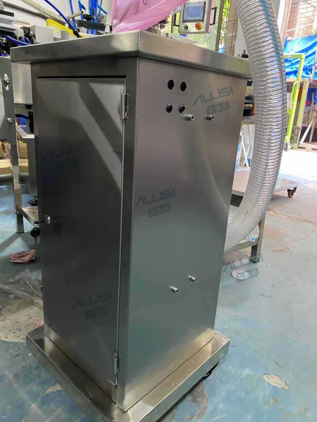Pneumatic Stainless Steel Liquid Transfer Pump water proof for paste