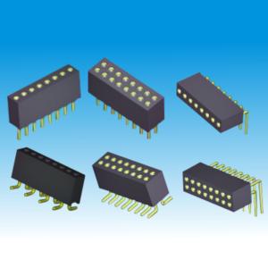 Quality Round 1.27mm Female Header LED Application Long Lifespan High Flatness wholesale