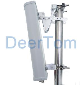 Quality 2.4GHz WIFI MIMO Sector Panel Antenna 18dBi*2 65 Degrees Base Station Antenna wholesale