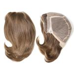Jewish Wigs Brown Injection Silk Top Kosher Lace Front Jewish Wigs New Glueless