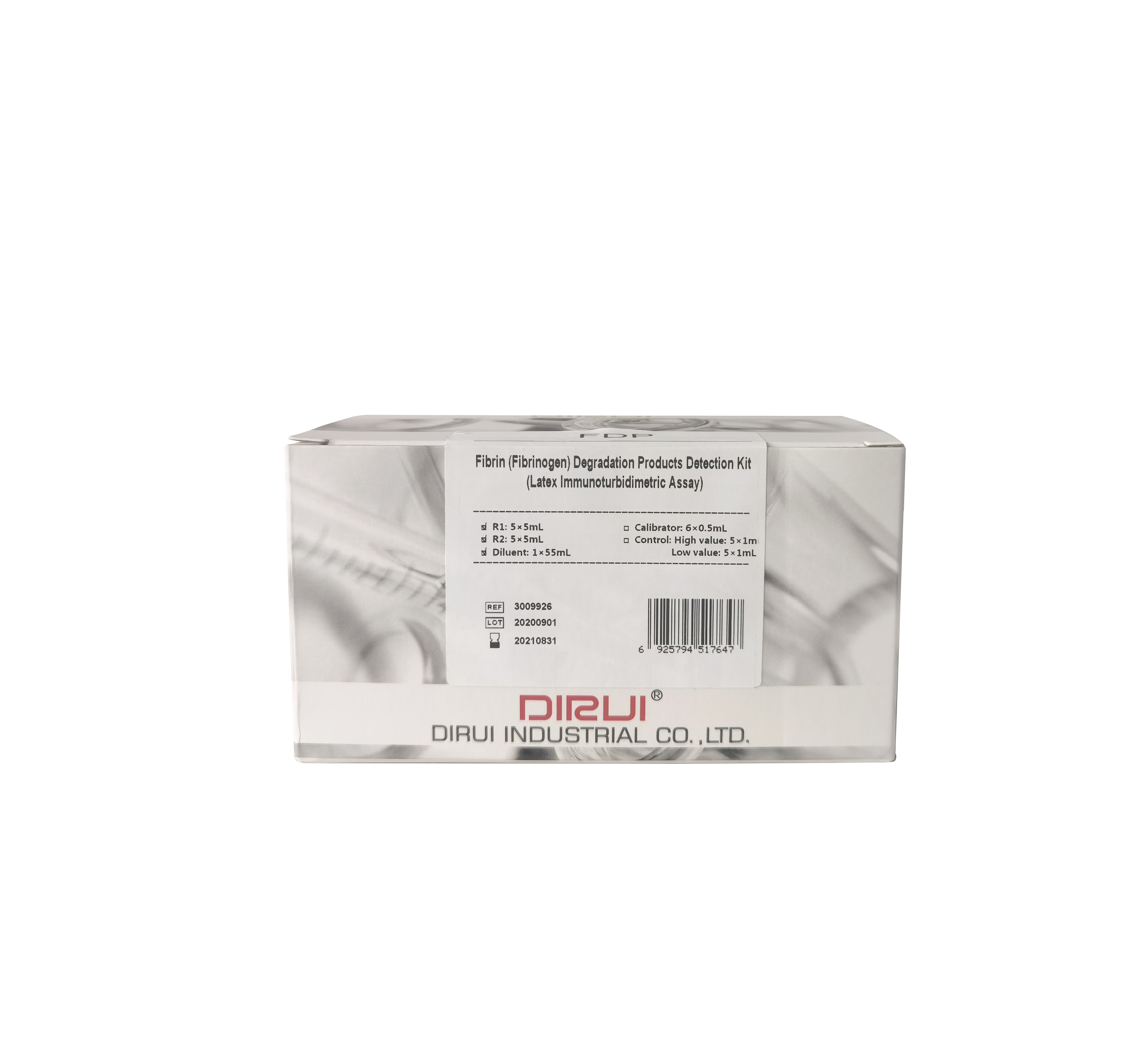 GH coagulation testing high accuracy coagulation reagent FDP