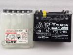 Yuasa YTX12-BS AGM Motorcycle Battery 12V 10Ah 10HR CCA:180 for ATVs
