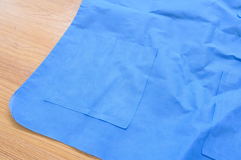 Low Linting Lightweight Isolation Gown