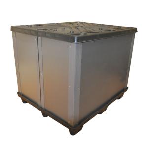 Quality Outdoor Antistatic PP Plastic Corrugated Hollow Sheets Transporting Fruit&amp;Vegetable Delivery Turnover Packaging Boxes wholesale