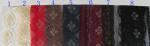 Scalloped Edge Gold Metallic Lace Fabric Shrink-Resistant SGS CY-LW0208