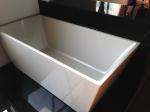 acrylic/ABS plain bathtub