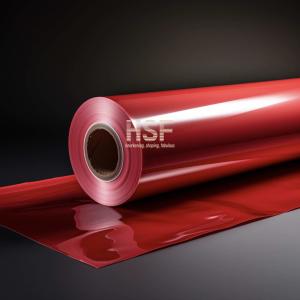Quality 60 Micron Opaque Red Cast CPP Film High Puncture Resistance wholesale