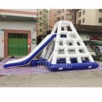 Kids And Adults Giant Water Inflatable Volleyball Court With Trampoline