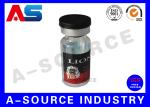 Customizable Sticker Colour 10ml / 2ml Vial Labels Bodybuilding For Laboratory