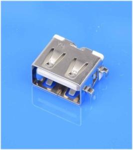 Quality Offset Type DIP USB Connectors 3.6H L10.5mm LCP Housing 5000 Lifecycle wholesale