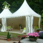 White Garden High Peak Tents 5x5m Aluminum Pagoda Party Event Tent