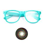 Fireworks Party 3D Diffraction Glasses Plastic Frame Wholesale LOGO printed