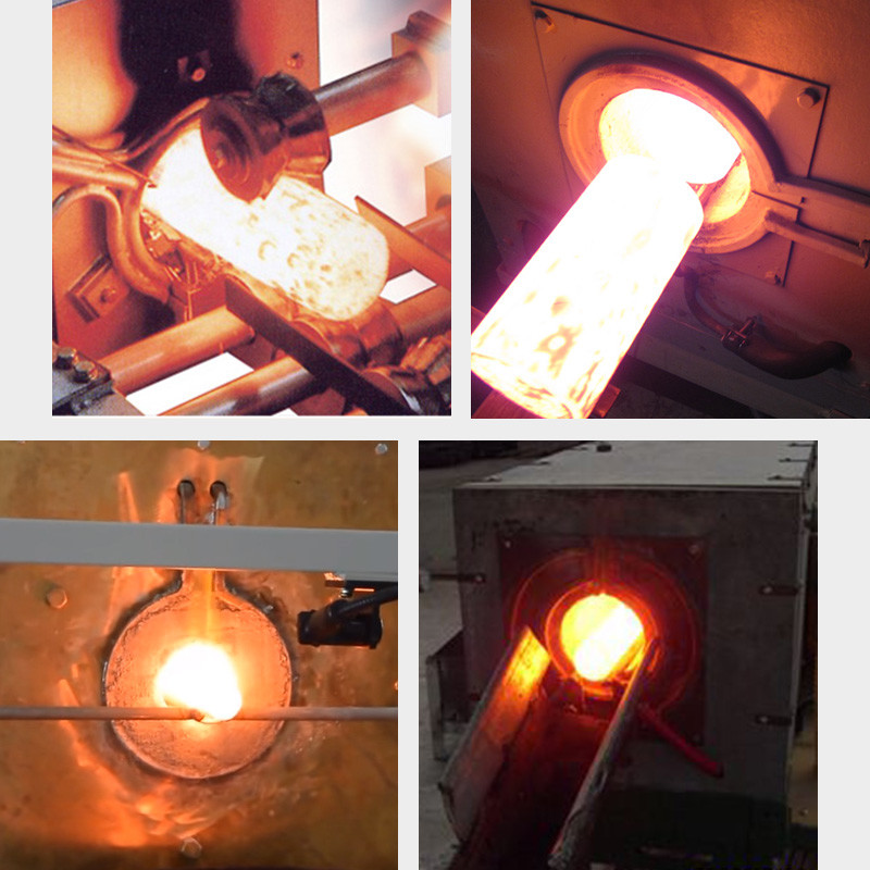 Induction Forging Machine For Rod Gear Hardening Super Audio Frequency Induction Heating Machine
