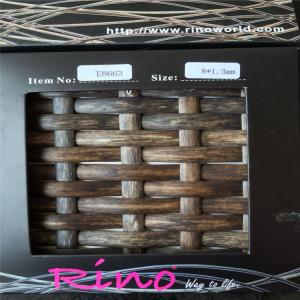 Quality Brown PE Rattan For 6 Seats Garden Set HD Designs Tear Resistant wholesale