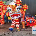 Traditional Festival Chinese New Year Lanterns 2 Meters Weather Proof