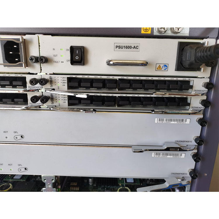 Customizable NE40E-X16A Integrated DC Chassis Components 2T Including 6 Fan Tray for HuaWei Enterprise Router CR5B0BKP1676