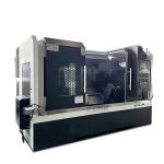 TCK56 CNC Lathe Machine Slant Bed Lathe Living Turret