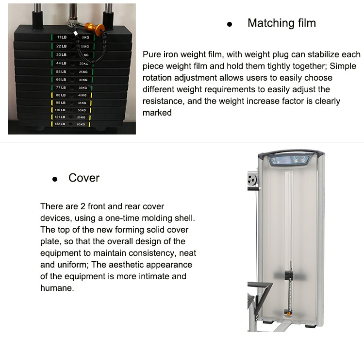 Assisted Dip Chin Strength Training Machine , Professional Matrix Bodybuilding Equipment