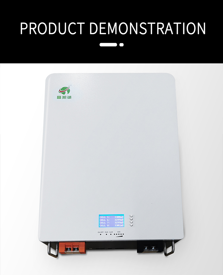 100ah Solar Wall Battery Photovoltaic Cell 48 Volt Lifepo4 Battery