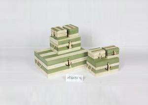 Quality Light Green White 41x37x55cm Jewelry Wooden Box Cabinet wholesale
