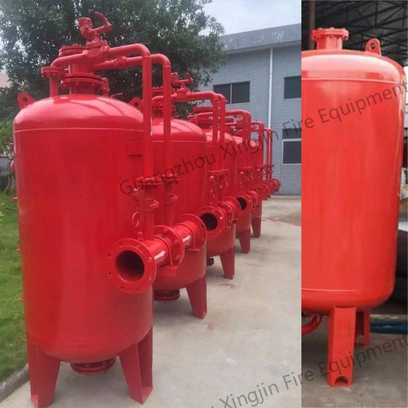 Fire Fighting Emergency Rescue Foam Fire Suppression System With 0.6-1.6Mpa Design Metal Temp 50°C