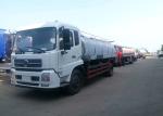 Dongfeng 10CBM Milk Tanker Truck , 10 Tons 4000 Gallons Milk Transportation