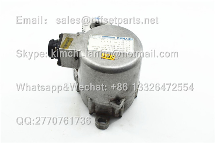 98.198.1253 Motor 60W 48V 2A Original Used GTO52 Offset Printing Machine Spare Parts