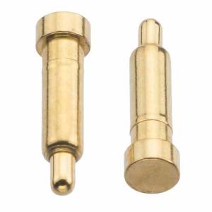 Quality Brass Plated Gold Spring Loaded Pogo Pins High Durability Coaxial Pogo Pin wholesale