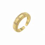 Zircone Neutral 18k Gold Rings Fashion Hypoallergenic 18 Carat Gold Wedding Band