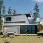 Prefabricated Building Partner Container Capsule House / Space Cabin House Home