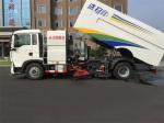 ZZ1187K501GE HOWO Road Sweeper Vehicle Sweeper Truck With High Pressure Water