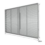 Indoor Glass Transparent LED Display Panel P3.91-7.8 HD Outdoor