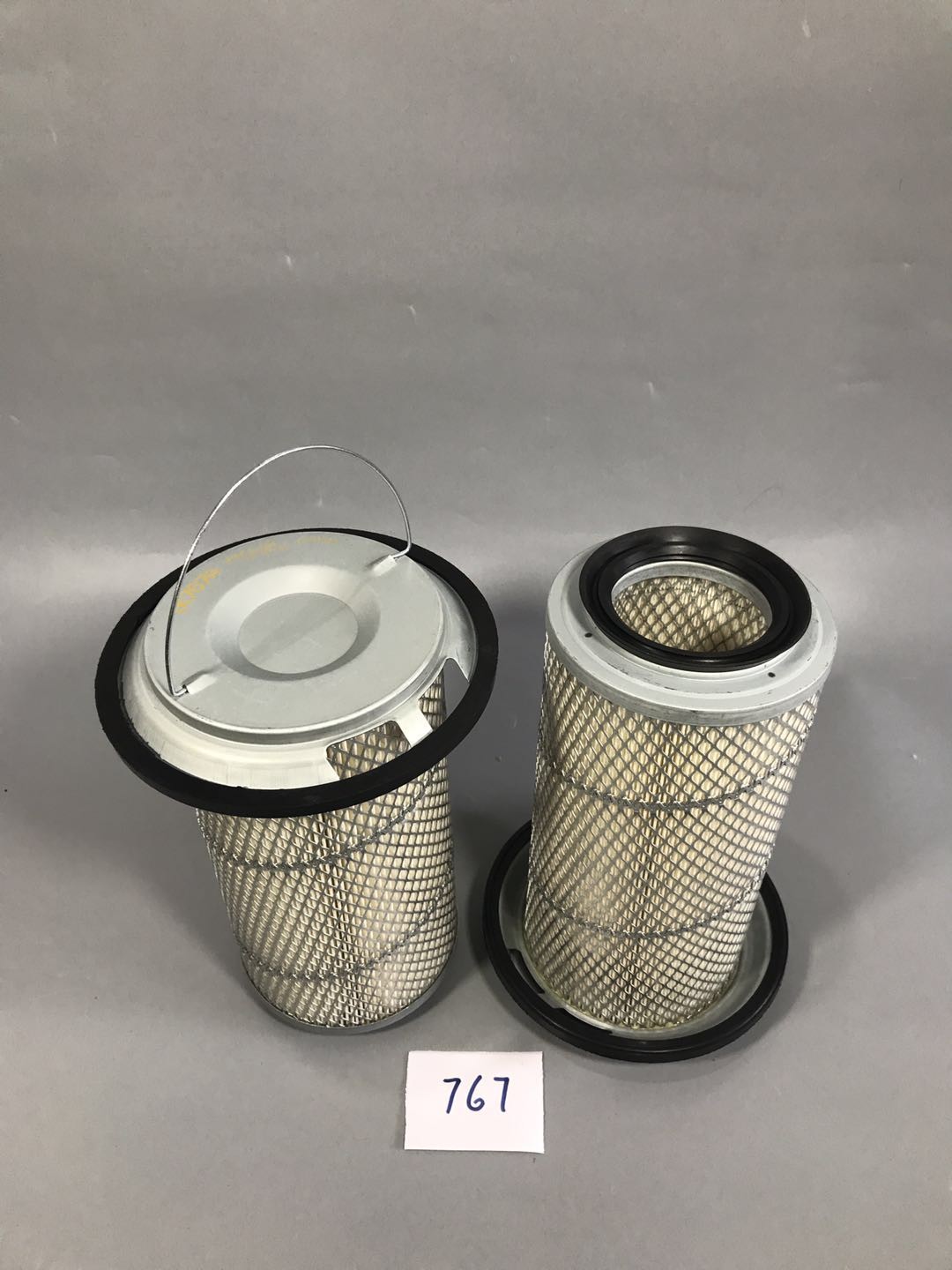 Press Excavator Air Filter , Kato Filters Dust Removal Components For HD307 HD308