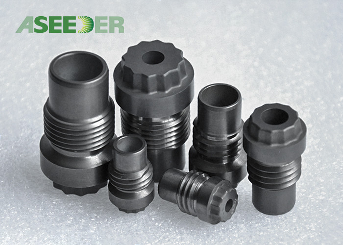 Precision Machining Tungsten Carbide Nozzle HRA 90 Degree Oil Service Industry