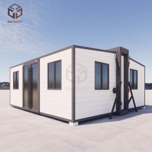 Quality ODM Tiny Collapsible Foldable Container Homes Sound Thermal Insulation wholesale