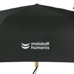 21"x8K RPET Pongee Auto Open Close Folding Compact Umbrella