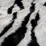 Plush Women's Coat Fabric Long Fair Fur Jacquard Faux Fur for Artificial Density