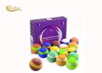 Multi Color Almond Oil Fizz And Bubble Bath Bombs With Beautiful Box Packaging