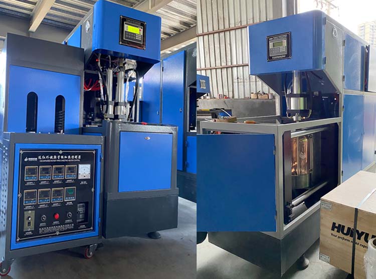 Semi Automatic 5L Hollow Part Volume Pet Preform Heating Blowing Machine at Affordable