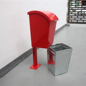 Quality Cute Mild Steel Dog Waste Bin Can With Surface Mounted Wall Mounted Type wholesale
