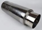 Universal Car 102mm 4.0" Titanium Exhaust Muffler With Tips