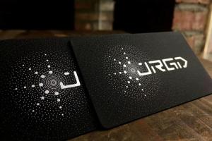 Quality High Class Silver Foil Velvet Laminated Business Cards With Die Cut Round Corner wholesale