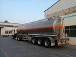 Stainless Steel 42000 Liter Diesel Tank Trailer 3 Axles