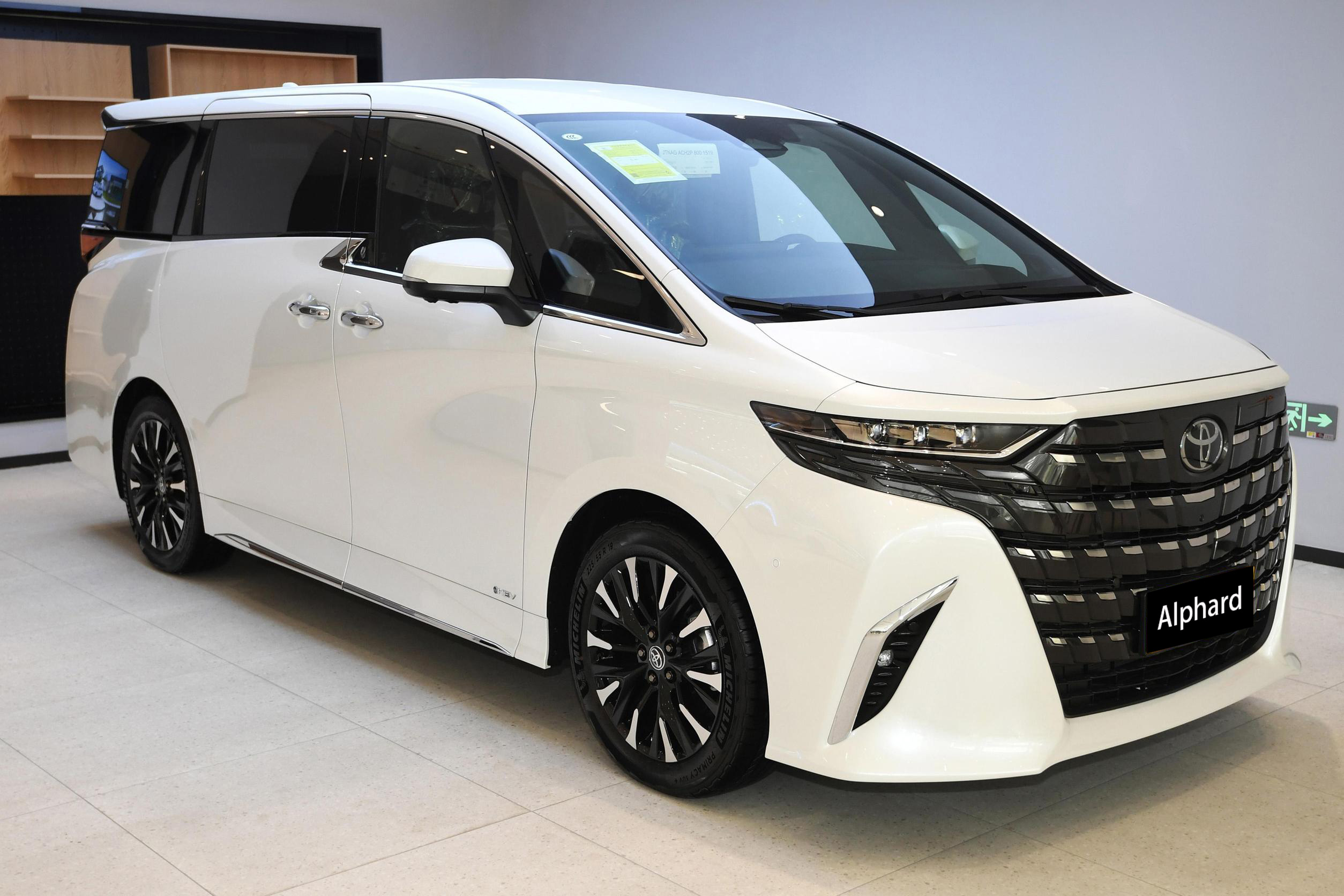 Alphard 2023 2.5L smart hybrid dual premium gold version deposit to-yota alphard 0km used car 2023 2024